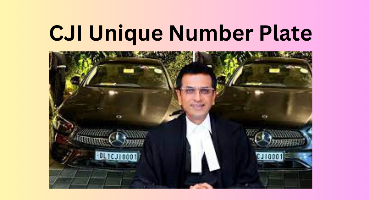 CJI Number Plate and Price