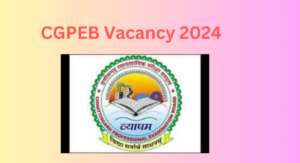 CGPEB Job vacancy 2024